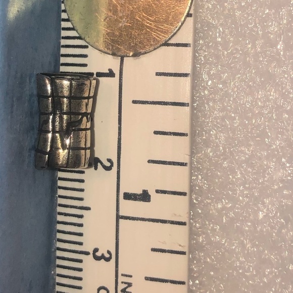 TROLLBEADS HeartBeat Bead 925 LAA Sterling Silver Bead Charm Approx 10mm Length - Picture 7 of 7